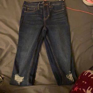 dark jeans